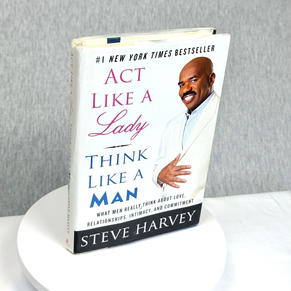 Steve Harvey Act Like a Lady Think Like a Man Hardcover Book 9780061728976